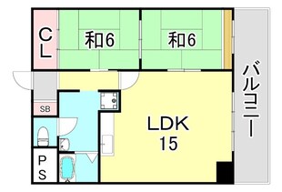 飛鳥グランドパレスの物件間取画像